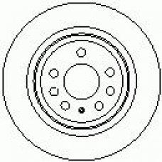 6686 10 KAWE Тормозной диск