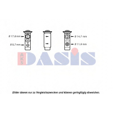 840153N AKS DASIS Расширительный клапан, кондиционер