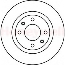 562044B BENDIX Тормозной диск
