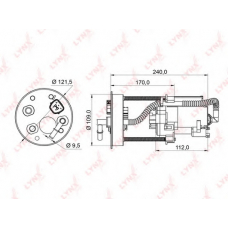 LF953M LYNX Фильтр топливный