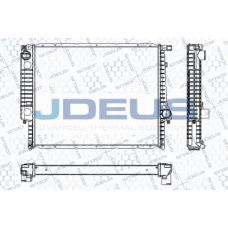 RA0050150 JDEUS Радиатор, охлаждение двигателя