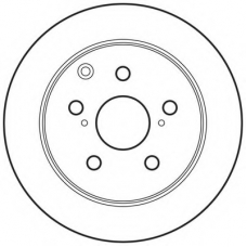 562808BC BENDIX Тормозной диск