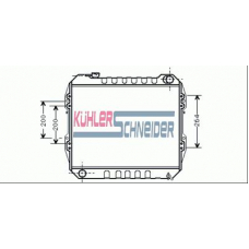 3230901 KUHLER SCHNEIDER Радиатор, охлаждение двигател