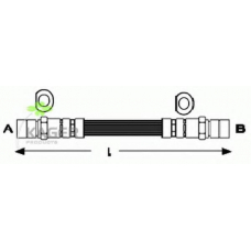 38-0277 KAGER Тормозной шланг