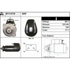 911470 EDR Стартер