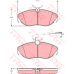 GDB1425 TRW Комплект тормозных колодок, дисковый тормоз