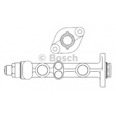 F 026 003 944 BOSCH Главный тормозной цилиндр