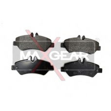 19-0580 MAXGEAR Комплект тормозных колодок, дисковый тормоз