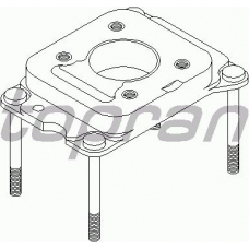 100 621 TOPRAN Фланец, карбюратор