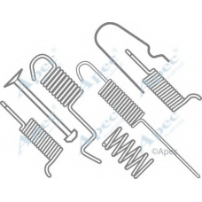 KIT628 APEC Комплектующие, тормозная колодка