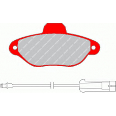 FDS925 FERODO Комплект тормозных колодок, дисковый тормоз