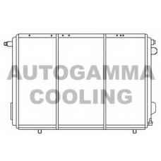 100034 AUTOGAMMA Радиатор, охлаждение двигателя