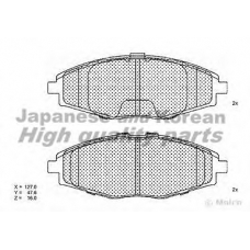 1080-9090 ASHUKI Комплект тормозных колодок, дисковый тормоз