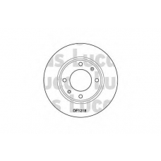 DF1218 TRW Тормозной диск
