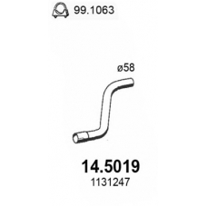 14.5019 ASSO Труба выхлопного газа