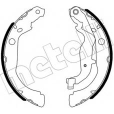 53-0535 METELLI Комплект тормозных колодок