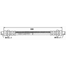 FBH6351 FIRST LINE Тормозной шланг