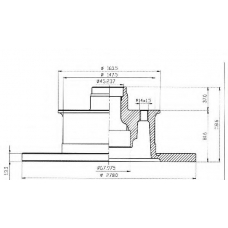 BDC3310 QUINTON HAZELL Тормозной диск