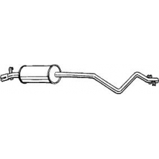 282-263 BOSAL Средний глушитель выхлопных газов