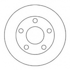 562005B BENDIX Тормозной диск