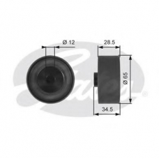 T42081 GATES Паразитный / ведущий ролик, зубчатый ремень