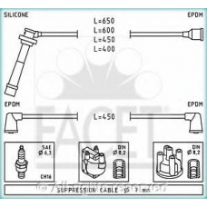 4.7231 FACET Комплект проводов зажигания