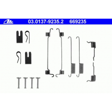 03.0137-9235.2 ATE Комплектующие, тормозная колодка