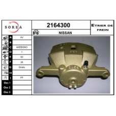 2164300 EAI Тормозной суппорт