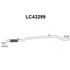 LC43299 VENEPORTE Труба выхлопного газа