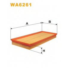 WA6261 WIX Воздушный фильтр