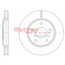 61393.10 METZGER Тормозной диск