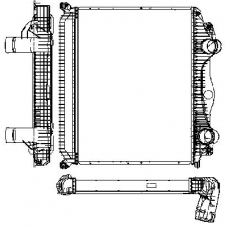 2205543 BEHR Intercooler