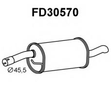 FD30570 VENEPORTE Глушитель выхлопных газов конечный
