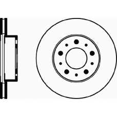 MDC734 MINTEX Тормозной диск