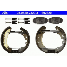 03.0520-2320.3 ATE Комплект тормозных колодок
