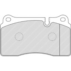 FDB1996 FERODO Комплект тормозных колодок, дисковый тормоз