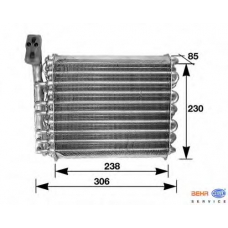 8FV 351 210-461 HELLA Испаритель, кондиционер