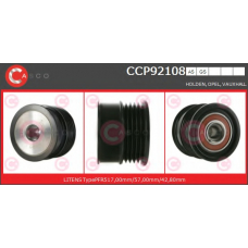 CCP92108AS CASCO Ременный шкив, генератор