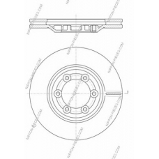 I330U08 NPS Тормозной диск