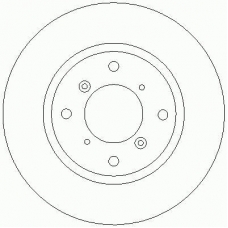 D2467 ROULUNDS Тормозной диск