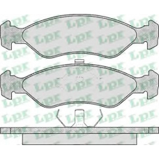05P329 LPR Комплект тормозных колодок, дисковый тормоз