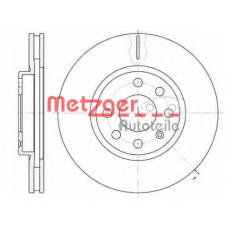 6611.10 METZGER Тормозной диск