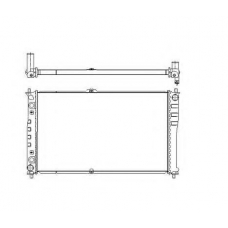 53484 NRF Радиатор, охлаждение двигателя