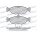 AC470081D AC Delco Комплект тормозных колодок, дисковый тормоз
