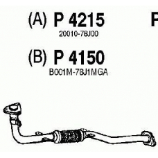 P4150 FENNO Труба выхлопного газа