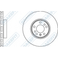 SDK6228 APEC Тормозной диск