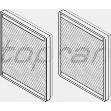 500 222 TOPRAN Фильтр, воздух во внутренном пространстве