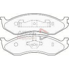 ADB0845 COMLINE Комплект тормозных колодок, дисковый тормоз