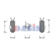 800236N AKS DASIS Осушитель, кондиционер