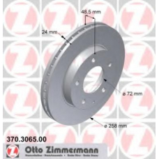 370.3065.00 ZIMMERMANN Тормозной диск